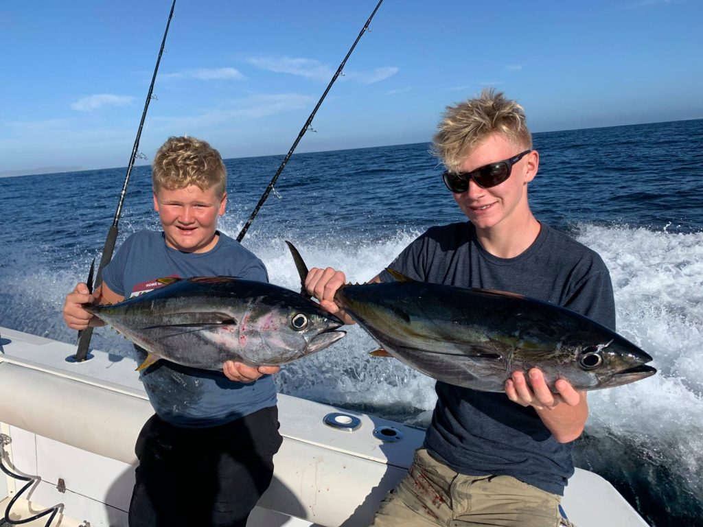 Tuna & Yellowtail on the Pride 