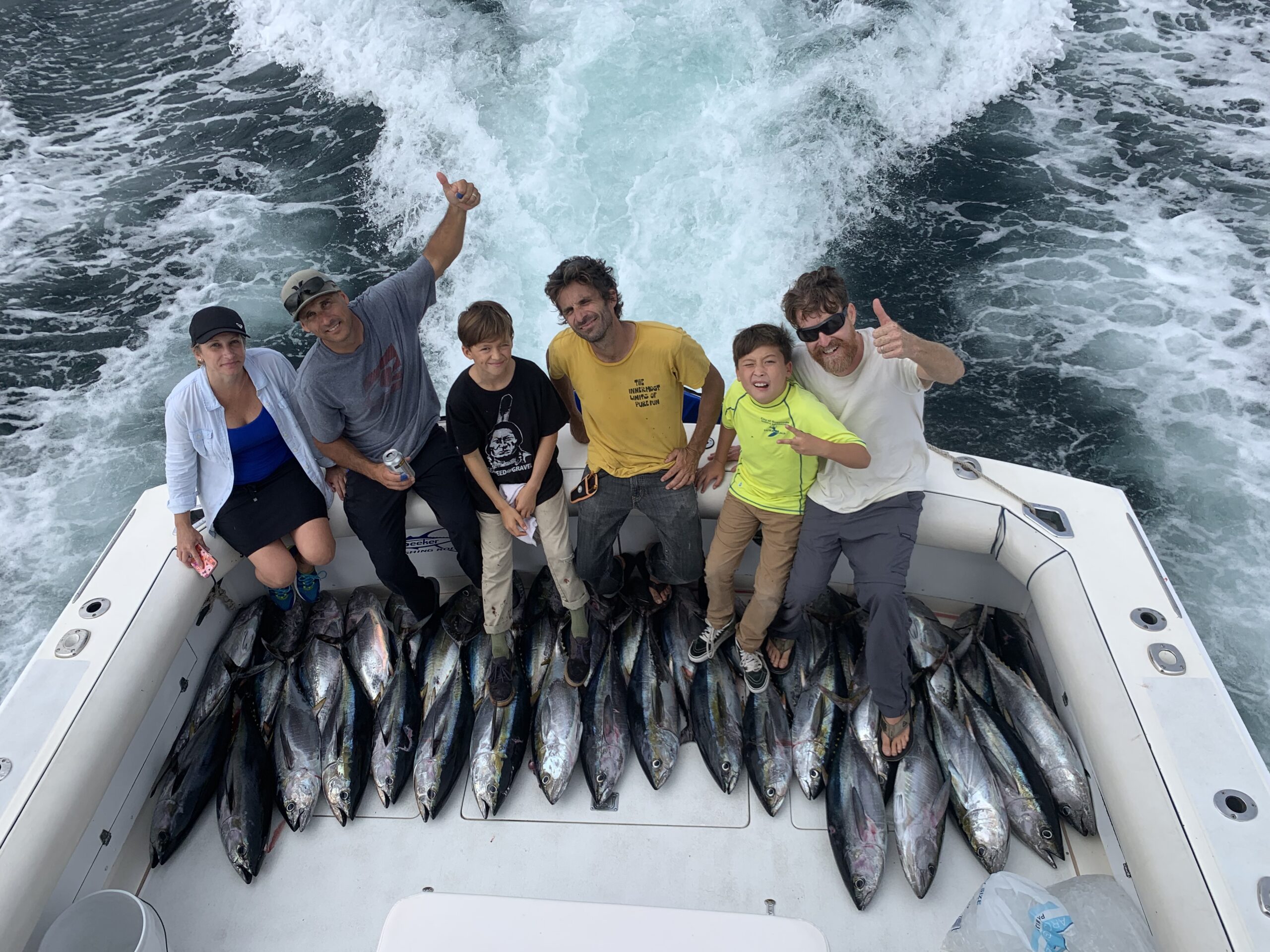 San Diego Bluefin Tuna Fishing, Kite and Dead Flying Fish, Commercial  Fishing, Private Boat